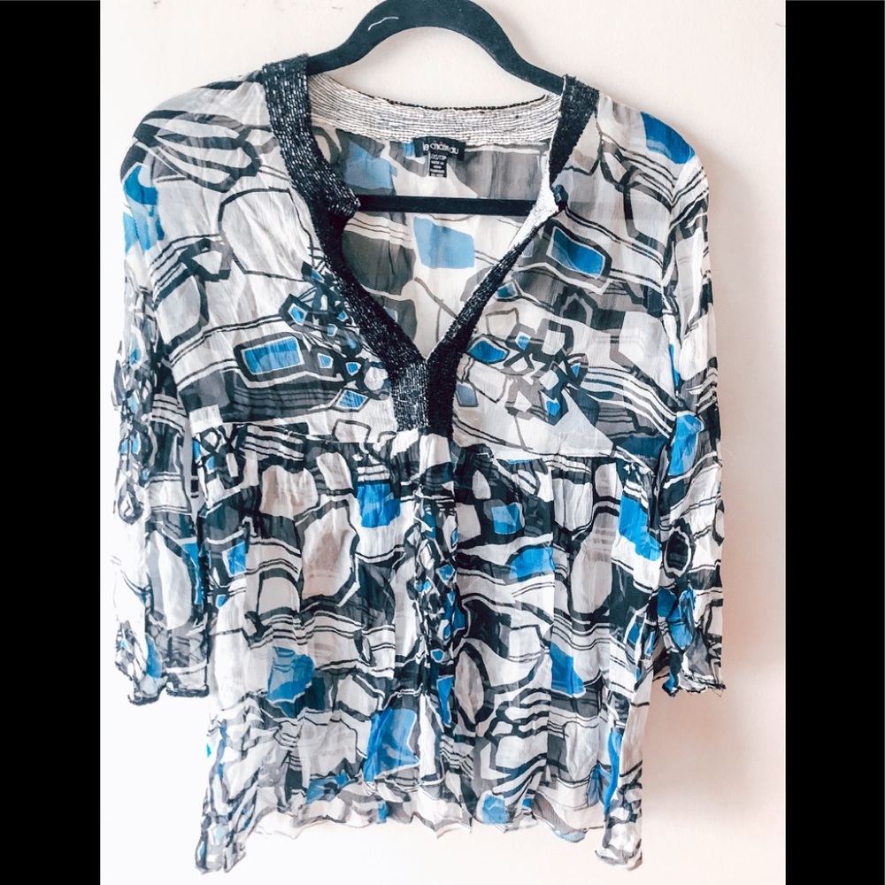 lê chateau retro tunic - Picture 5 of 6
